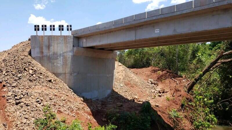 Ponte de concreto será construída sobre rio Saiju