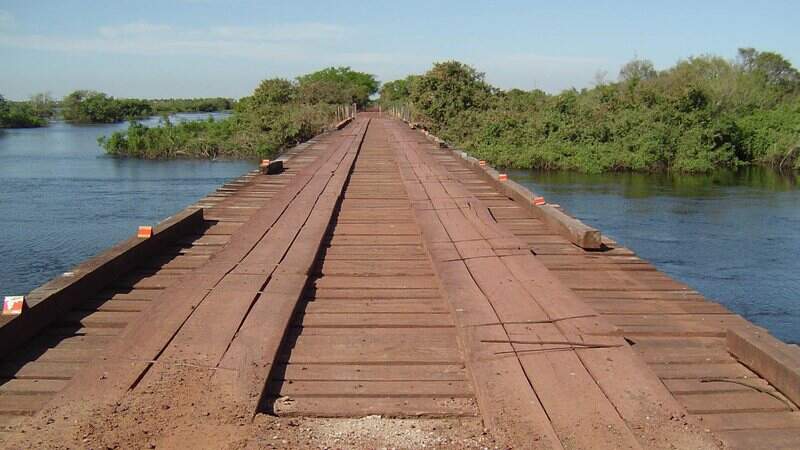 Conservação de pontes de madeira em Corumbá será feita por empresa ao custo de R$ 3,3 milhões