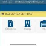 Novo portal permite emissão de certidão de débitos de forma online e gratuita em Campo Grande