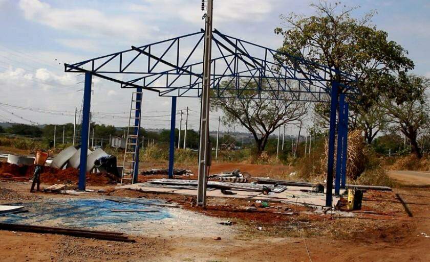 Sefaz inicia construção de ‘mini-posto’ de fiscalização no Cinturão Verde