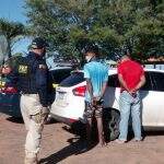 Não era coronga, era cabrito: 2 são presos em barreira sanitária de MS com carro roubado a caminho do Paraguai