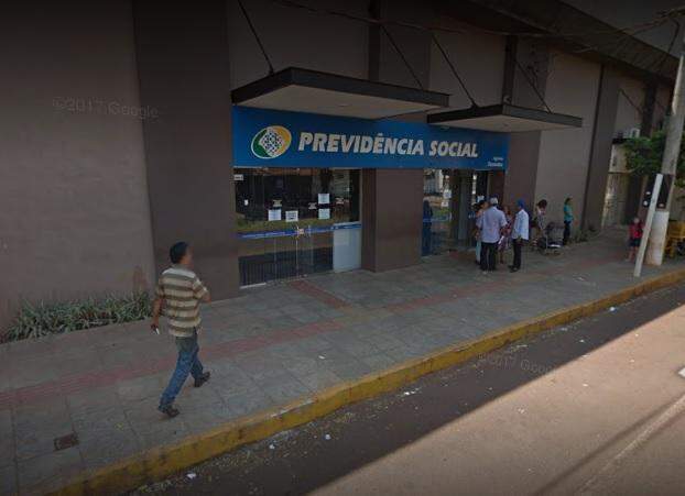 Prédio do INSS em Dourados (Imagem: Google Street View)