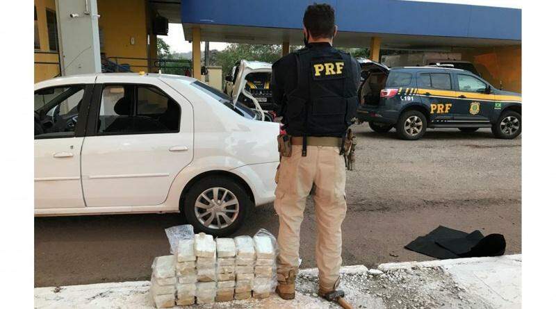 PRF apreende cocaína avaliada em R$ 1,7 milhão em Miranda