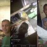 De dentro de cela, preso faz selfies com ‘amigos’ e atualiza rede sociais