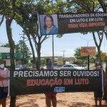 Protesto pede fim de atividades presenciais em Ribas após morte de professora por Covid-19