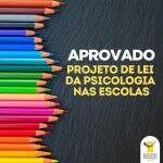 Aprovado na Câmara o PL sobre serviços de Psicologia na educação básica.