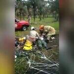 VÍDEO: Veja o resgate dos pilotos do avião da FAB que caiu no Rio de Janeiro