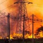 Mais de 54 mil pessoas ficaram sem energia em MS por causa das queimadas, diz Energisa