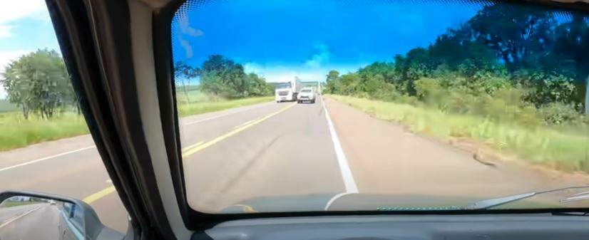 De novo: Youtuber divulga vídeo fazendo racha em rodovia de MS