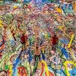 Maior pintura em tela do mundo foi leiloada em Dubai