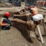 Centenas de ossos de mamutes foram encontrados no local de um futuro aeroporto do México