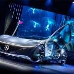 Mercedes-Benzs lança carro sem volante inspirado no filme Avatar.