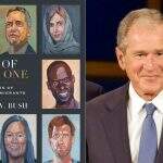 Pintor George W. Bush lança livro de retratos de imigrantes