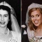 Princesa Beatrice se casa com vestido do acervo de Rainha Elizabeth II