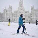 Tempestade “Filomena” cobre de neve grande parte de Espanha