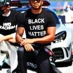 Lewis Hamilton liderou o movimento contra o racismo no GP da Áustria