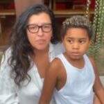 Regina Casé mostra tristeza do filho com racismo