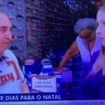 Repórter da Globo desmaia ao vivo no meio de entrevista na rua