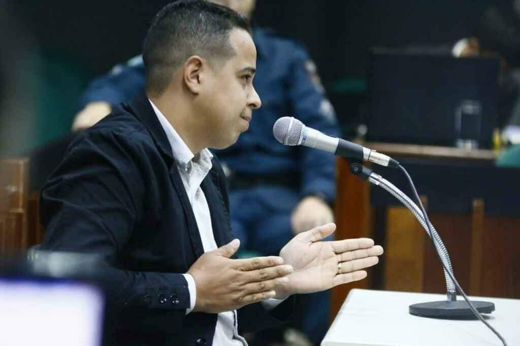 Rone é julgado pela tentativa de homicídio (Foto: Marcos Ermínio