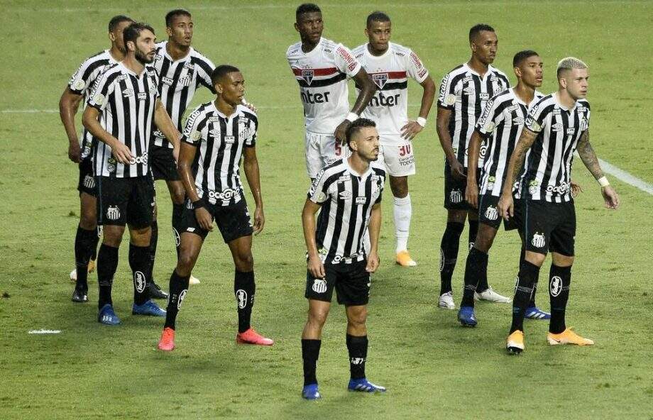 São Paulo perde clássico para o Santos e segue sem pontuar no Brasileirão