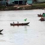 Moradores bloqueiam Rio Paraguai em Porto Murtinho contra Cota Zero na pesca