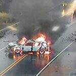 Policial rodoviário federal e condutor de Jeep Cherokee morrem em acidente na BR-163
