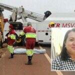 Mulher que morreu em acidente com ônibus na BR-163 era servidora da educação