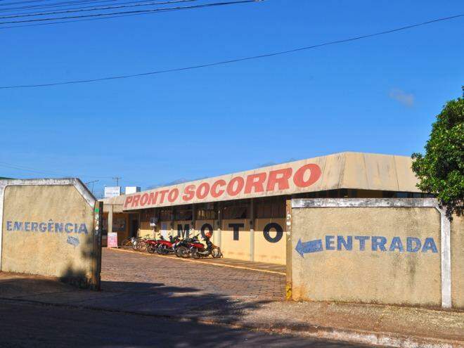 Confusão aconteceu no hospital de Paranaíba. Foto: Divulgação