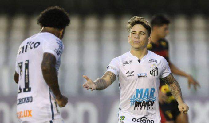 Cuca mexe e substitutos garantem vitória do Santos sobre o Sport na Vila Belmiro