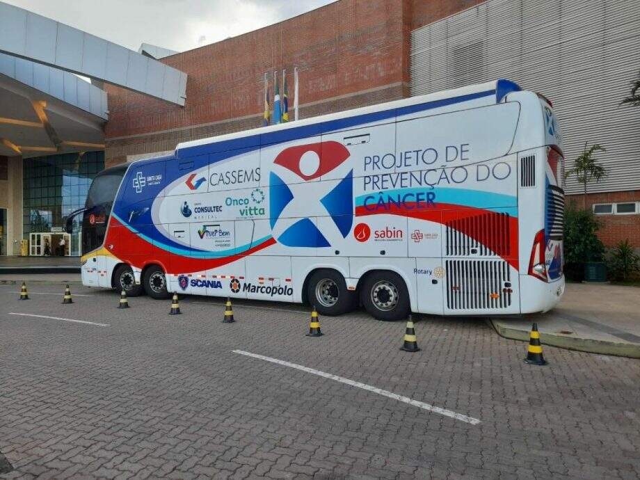 Shopping de Campo Grande recebe ônibus para exames gratuitos de mamografia