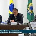 Governadores da amazônia racham em reunião com Bolsonaro