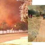 Sob controle, incêndio que ‘cercou’ Bela Vista mobiliza 148 militares de 6 municípios em MS