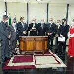 Senadores entregam relatório da CPI da Covid para procurador-geral da República