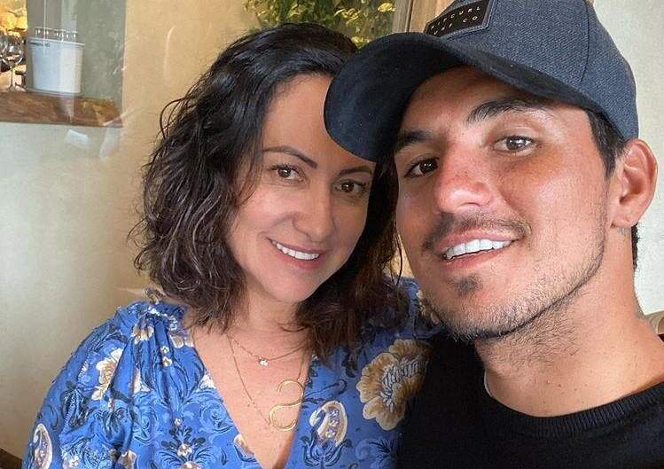 Gabriel Medina e mãe