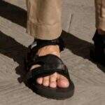 Sandália de ‘pai’ é tendência no verão.