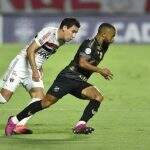 No primeiro jogo sem Diniz, São Paulo empata com o Ceará com gols nos acréscimos