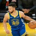 Curry desbanca Durant e Harden e Warriors superam Nets na NBA