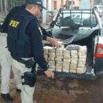 PRF apreende supermaconha e 50 quilos de cocaína em carroceria de Strada