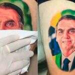 VÍDEO: Homem tatua rosto de Bolsonaro e viraliza na internet