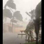 VÍDEO: Tempestade com raios e ventos de 63 km/h durante temporal em MS impressiona