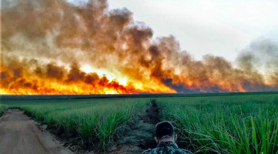Com incêndio aumentando no Pantanal, tempo seco será crítico em MS até setembro e PMA alerta