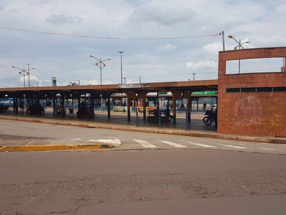 Terminal de ônibus em Campo Grande.(Foto: Mariana Rodrigues | Jornal Midiamax).