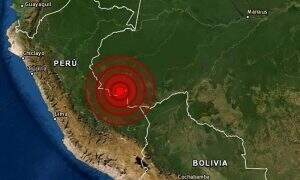 Local onde o abalo sísmico foi registrado