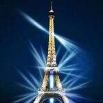 Torre Eiffel no ritmo do coração pelo Valentine’s Day