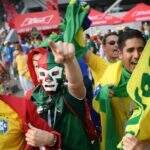 Brasil abre 2 x 0 contra o México