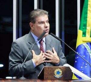 Senador Nelson Trad Filho (PSD) é citado em documento apreendido na Omertà (Foto: Agência Senado)