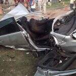 VÍDEO: Vagão deixa mulher em estado grave ao destruir carro em rua de Corumbá
