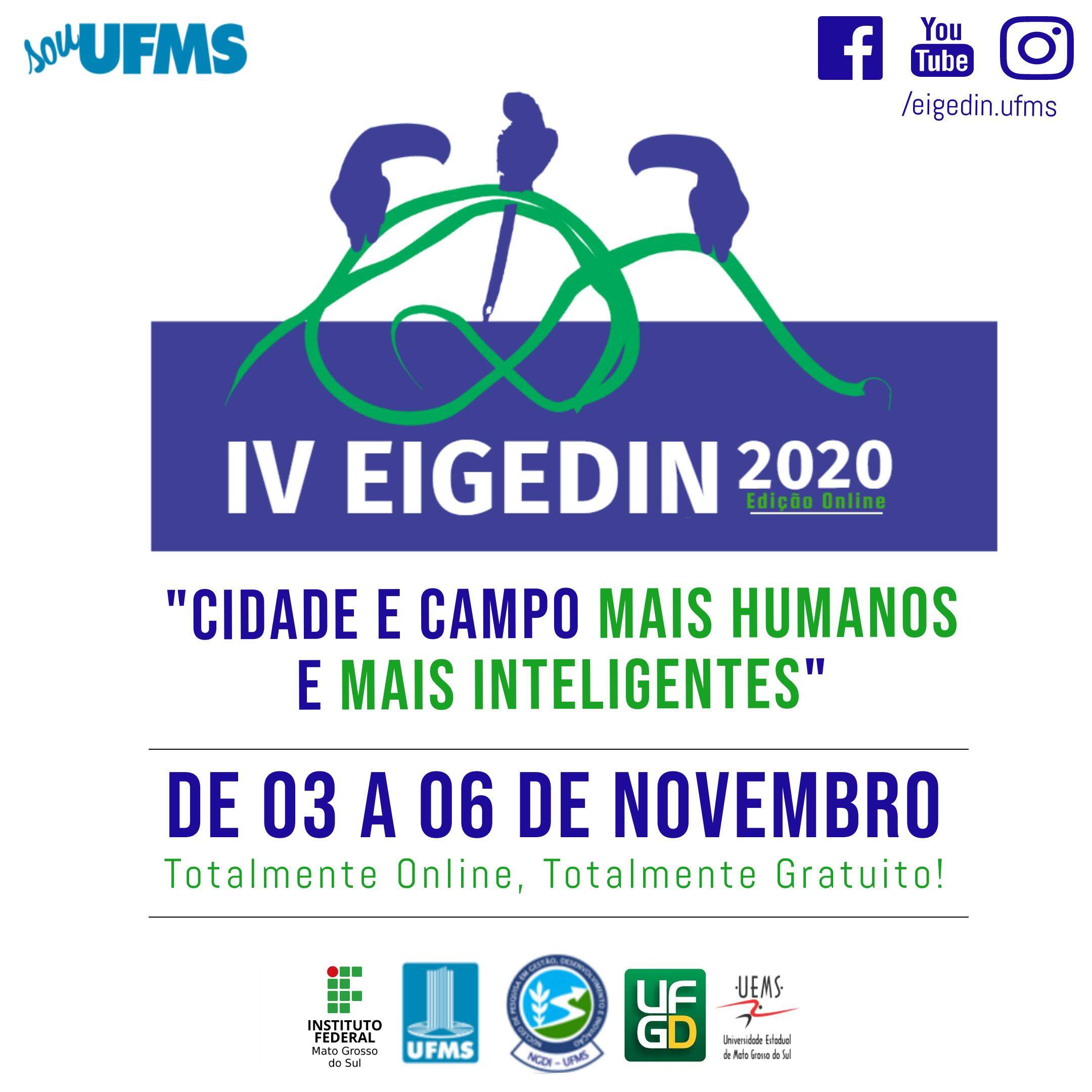 Encontro Internacional de Gestão, Desenvolvimento e Inovação será realizado na UFMS