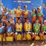 Atletas de MS vencem segunda etapa do Circuito Brasileiro de vôlei de praia