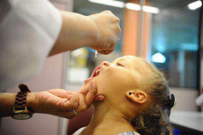 Vacinação contra poliomielite em crianças segue até dia 30 em Sidrolândia